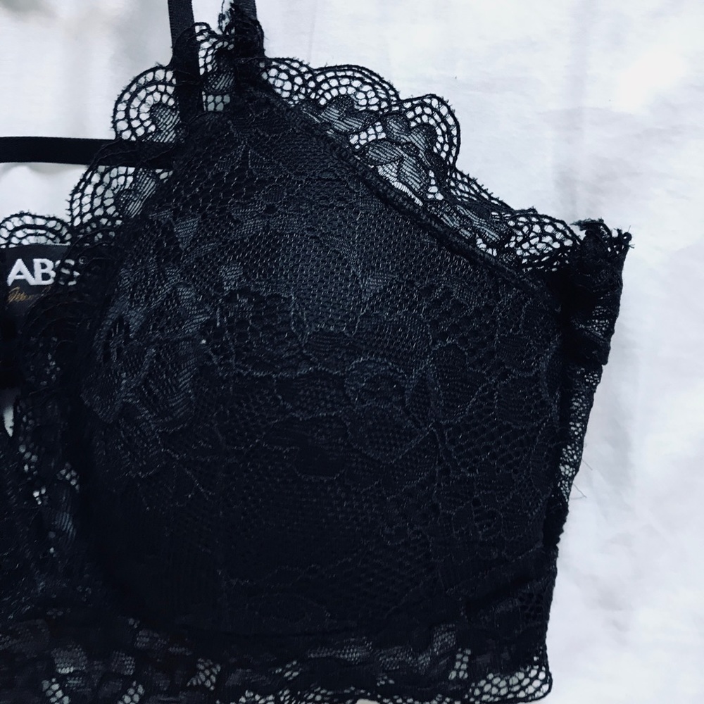 ABS Black Lace Racerback Bra - Picture 4 of 4